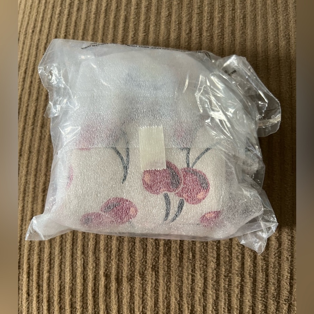 Mini Rowan Bag Charm With Cherry Print nwt in packaging - Picture 4 of 4